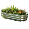 Caixa de Plantio de Metal para Exterior Transfronteiriça Canteiro de Jardim Caixa de Plantio Canteiro de Vegetais Varanda Telhado Villa Caixa de Flores