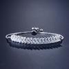 Pulsera RAKOL nueva de alta gama con dije de gota de agua, incrustada con circonitas, compromiso, boda, joyería clásica, en stock, venta directa