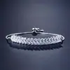 Pulsera RAKOL nueva de alta gama con dije de gota de agua, incrustada con circonitas, compromiso, boda, joyería clásica, en stock, venta directa