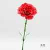 Cravo Artificial de Cabeça Única e Haste Longa Flor Falsa Flor Ornamentação para Casa Sala de Estar Decoração Dia 8 de Março Dia da Mulher Dia do Professor Presente