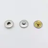 Novo Modelo em Estoque 312 # Botão de Pressão Redondo 12mm Cobre Botão de Pressão de Metal de Três Peças para Casacos e Jaquetas de Penas