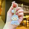 Chaveiro de Gorila Galvanizado em Acrílico Pingente de Boneco Desenho Animado Acessórios Fofos para Bolsa Brinquedo Infantil Enfeites