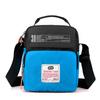 Bolsa Masculina de Tecido Oxford Impermeável Bolsa Masculina Tendência Estilo Coreano Bolsa Transversal para Casal para Ciclismo ao Ar Livre Bolsa de Ombro com Múltiplos Bolsos Bolsa Masculina