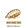 Prato Artesanal em Formato de Barco de Bambu para Decoração de Sashimi Japonês, Pá de Bambu, Cesta de Bambu, Cesta de Sobremesa, Prato Especial de Bambu, Mini