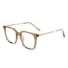 Gafas de sol con montura metálica de moda para mujer y hombre, venta al por mayor, gafas para miopía HD con protección contra la luz azul.
