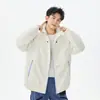 Chaqueta de Algodón para Hombre Otoño Pareja Funcional Impermeable Cortavientos con Capucha Primavera/Otoño para Mujer Montañismo Esquí Estilo Nuevo