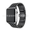 Correa de reloj de acero inoxidable con diseño de dragón para Apple Watch 7/6/5/4/3/2/SE, correa de aleación.
