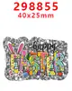 Accesorios Acrílicos de Dibujos Animados con Purpurina Transfronterizos Accesorios de Joyería DIY de Resina Parche Pasador Pasador Gt-Y-293670