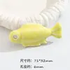 Peixe tropical fofo de cerâmica criatura marinha peixe pequeno colar pulseira de contas DIY feito à mão acessório pingente