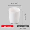 Copo Branco de Melamina, Copo de Buffet Imitação Porcelana, Xícara de Chá de Resina, Caneca, Copo Plástico para Restaurante Comercial, Copo Pequeno para Vinho