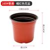 Fornecimento de vaso de flores de plástico descartável pp bicolor varanda vaso de orquídea verde vaso de mudas carnudas de plástico macio