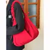 Bolsa de Viento de Gran Capacidad, Bolso de Hombro Perezoso Nube, Bolso Cruzado para Viajes Diarios, Cuerda para Bolso, Nuevo Estilo Coreano de Nicho con Capacidad