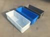 Caja de Plástico Grueso para Volteo Rectangular con Marco de Plástico Caja de Cría Extra Larga Caja Grande para Peces y Tortugas