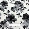 Tela Satinada Lisa Estampada de 110g en Stock para Vestidos, Faldas, Camisas de Mujer y Ropa Infantil Transfronteriza de Primavera y Verano