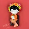 Nuevos Lugares Pintorescos de Quanzhou, Costumbres Populares Imanes de Refrigerador de Resina Tridimensional Souvenirs Turísticos Árbol Decorativo para el Hogar