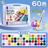 Marcador de Acrílico Genuino con Punta Suave Impermeable y Resistente al Agua Pila de Papel Marcador de Colores Apilable para Niños y Estudiantes Arte Marcador de Colores Lavable