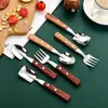 Pala con Mango de Madera Maciza Cuchara en Forma de Pala Japonesa Creativa 304 Estilo Industrial Cuchara en Forma de Pala Cuchara con Pinza de Madera Maciza Pala para Sandía Cuchara Acabado Espejo