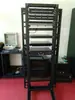 Gabinete de red estándar de 1.2 mm de espesor - Rack de 2 m proyecto de cableado de red rack de marco abierto gabinete de exhibición de muestras
