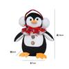 Decorações de Natal Novas Transfronteiriças Enfeites Pendurados de Boneco de Neve Bonecas de Tricô Chapéus de Natal Vitrines Árvores de Natal