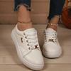 Comercio Exterior Transfronterizo Zapatos de Mujer Talla Grande Otoño 2026 Nuevos Mocasines Slip-On de Suela Gruesa con Punta Redonda Europeos y Americanos Amazon