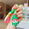 Figuritas de llavero de goma blanda de anime de dibujos animados, colgantes para mochila, accesorios para bolsos, pequeños adornos, al por mayor en stock para tiendas