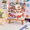 Pintura a Óleo Digital de Cachorro com Linha DIY Colorir à Mão Grafite Desenho Animado Fofo Decoração Curativa Fabricante Atacado
