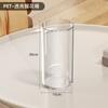 Vaso de plástico grande tubo reto transparente atacado sala de estar chão rico bambu flores hidropônicas ornamentos de flores ins estilo