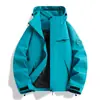 Chaqueta de Capa Única de Venta Caliente para Primavera y Otoño para Hombres y Mujeres, Ropa Exterior Deportiva a Prueba de Viento, Impermeable y Transpirable para Senderismo y Montañismo al Aire Libre
