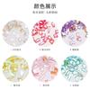 Celebridad de Internet Súper Brillante Especial Forma de Uña Diamante Mini Pequeño Planos Base Diamante Súper Brillante Azul Lago Azul Claro Extremadamente Blanco Joyería de Diamante para Uñas