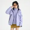 2026 nuevo estilo popular chaqueta polar tres en uno a prueba de viento e impermeable para exteriores para hombres y mujeres, adecuada para otoño e invierno, e ideal para senderismo