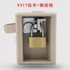 Manija de puerta con cerradura manija para archivador de hierro accesorios manija para archivador manija de plástico manija de acero para armario