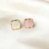 Pendientes minimalistas de ojo de gato con pasador de plata S999, Pendientes versátiles inspirados en la dopamina, Accesorios populares para las orejas, Regalo al por mayor para novia