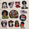 Mancha Europeia e Americana Menina Fofa Bordado Completo 0DIY Roupas Bolsa Decorativa Tecido Adesivos Sapatos e Chapéus Remendo Letras Bordadas Carimbo