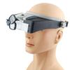 Nuevo 81007AP gafas de herramienta de reparación electrónica 2LED para llevar en la cabeza lupa de lectura para ancianos lente acrílica