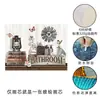 Amazon Vintage Cotización Inspiradora Enmarcada Arte de Pared para Baño Mural de Lienzo Pintado en Spray Pintura Decorativa Floral de Mariposa Rústica