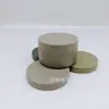Produtos de skincare em estoque, off-white 200g, frasco de creme recarregável, frasco de vidro, tamanho de viagem, recipiente de creme portátil