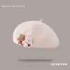 Boina Infantil para Niñas, Nueva Elegante Boina para Niña Otoño/Invierno 2026, Gorro de Felpa para Bebé Primavera/Otoño