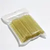 Palo para hacer puntos de arte en uñas de varilla de cristal, limpiador de esmalte de uñas, empujador de cutículas de doble extremo, herramienta para arte de uñas, palo para hacer puntos de arte en uñas multicolor