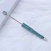 Plumas de Cuentas de Colores, Plumas Creativas para Bolígrafo DIY con Cuentas, Lindos Bolígrafos de Tinta de Gel con Gradiente de Color Macarrón Multicolor, Al por Mayor en Stock