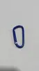 Pintura de color hebilla de montañismo forma D de 3.6 mm hebilla de montañismo aleación de zinc hebilla de colgado rápido accesorios externos para equipaje de viaje
