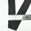1.0-7.0cm negro y blanco en stock banda elástica de lana de doble cara alta elasticidad imitación de nailon terciopelo de doble cara pantalones diadema accesorios de ropa