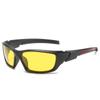 Yusha 8502 - Nuevas gafas deportivas para exteriores, polarizadas, de visión nocturna, amarillas, para hombres y mujeres, para montar a caballo