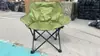 Silla plegable portátil para camping y picnic con cojín, silla luna, silla de ocio, silla para bocetos artísticos, silla plegable para exteriores