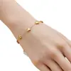 Pingente de Amor Personalizado de Nicho Estilo Boêmio Retrô Transfronteiriço Europeu e Americano Acessórios de Pulseira com Corrente de Aço Titânio Amor