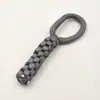Colgante de Cuerda Trenzada Hecho a Mano Transfronterizo Color Caramelo Colgante de Bolso de Cuerda Trenzada Nudo de Espiga de Trigo Colgante Creativo para Mochila Llavero
