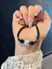 Pulsera de Cristal de Fresa para Pareja Hello Kitty Pulsera de Hilo Rojo para Mejor Amigo Joyería Hecha a Mano de Alta Gama