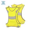 Chaleco Reflectante Deportivo para Exterior Tejido Chaleco Reflectante de Seguridad Ropa Fluorescente Ropa de Seguridad Reflectante para Correr de Noche