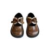Zapatos Retro de Cuero Negro para Niñas Verano 2025 Nuevos Zapatos Lolita para Niños Zapatos de Princesa con Lazo para Bebé