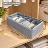 Caja de Almacenamiento Divisoria de Tablero PP QC Plegable Artefacto de Almacenamiento para Pantalones Ropa Organizador Divisorio para Armario de Dormitorio