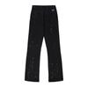 Departamento de Galería de Alta Calidad Transfronterizo Nuevo Llegada Tinta Salpicada Lavado Negro Costura Micro-lar Jeans Pantalones Versátiles